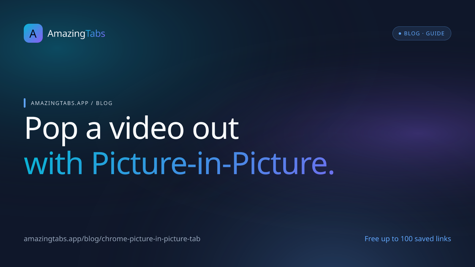 How to Use Picture-in-Picture for a Tab in Chrome