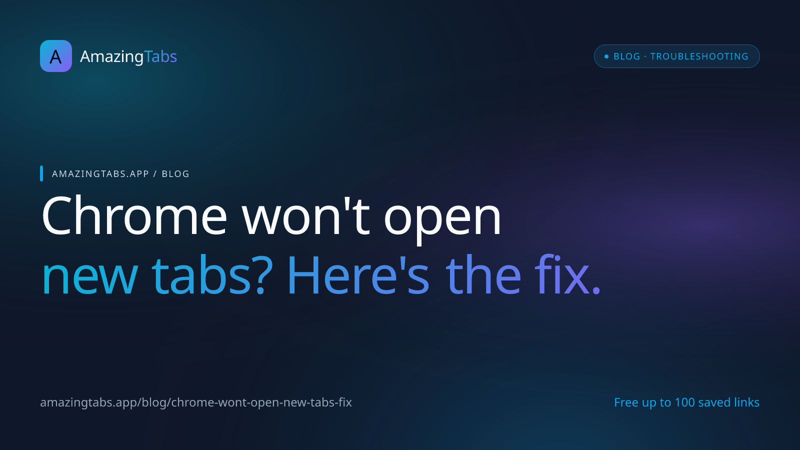 Chrome Won't Open New Tabs? Here's How to Fix It