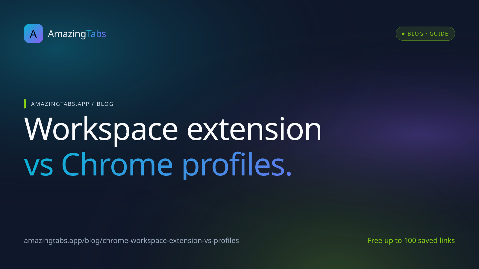 Chrome Workspace Extension vs Profiles: What's the Difference?
