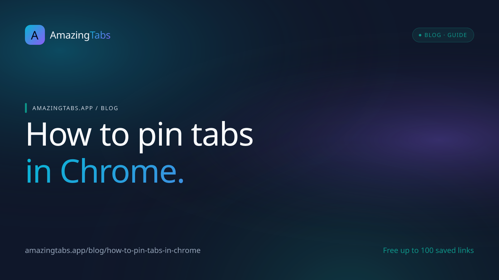 How to Pin Tabs in Chrome (and When Pinning Isn't Enough)