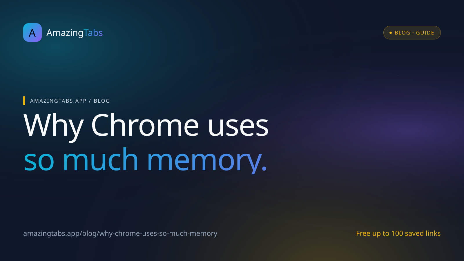Why Chrome Uses So Much Memory (And How to Fix It)